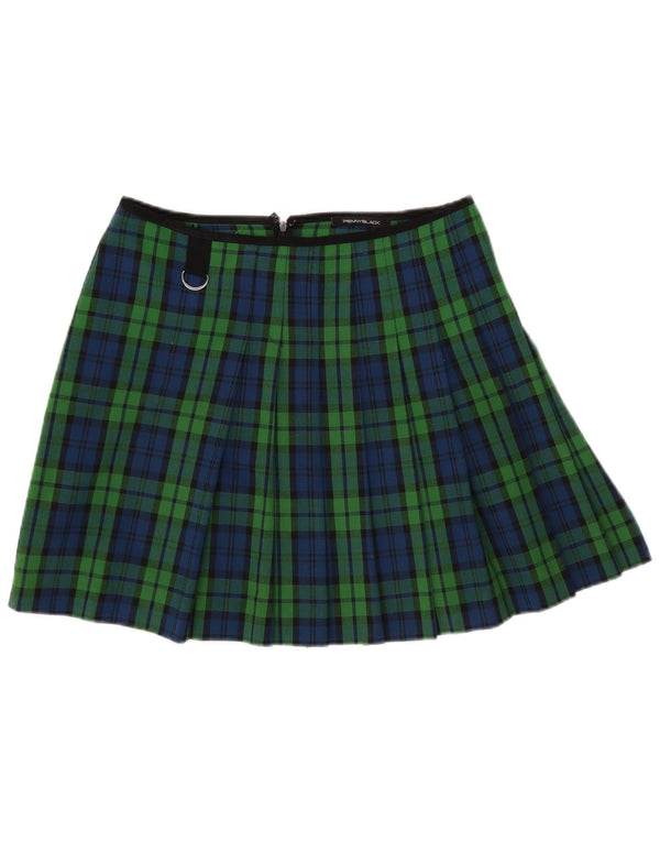Penny Black Womens Mini Skirt W31 Medium Green Check