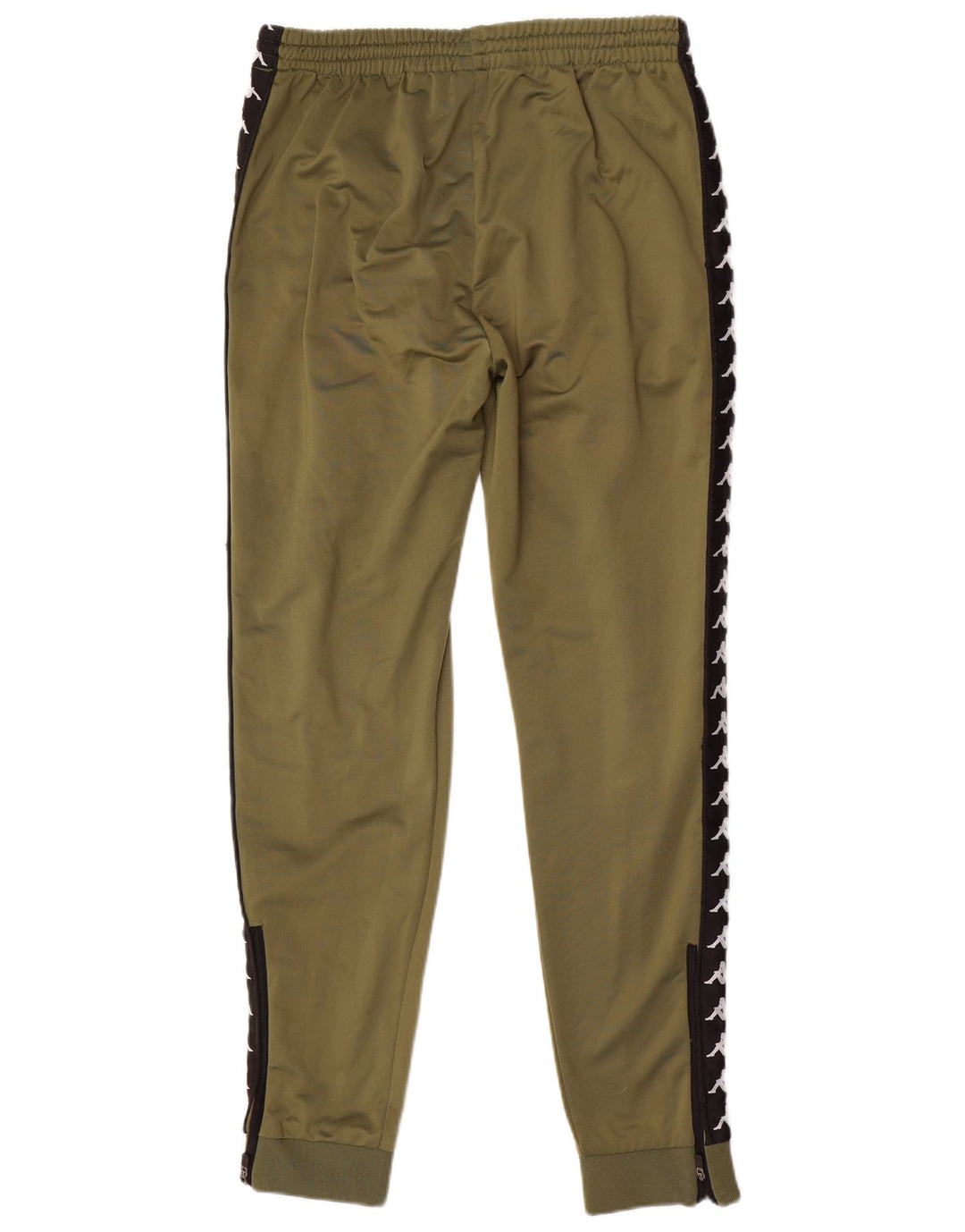 KAPPA Mens Graphic Tracksuit Trousers Joggers Large Green Colourblock