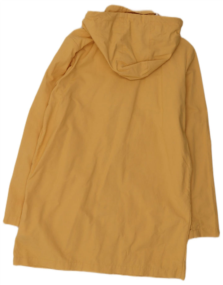 Roxy Womens Hooded Parka Jacket UK 16 Large Yellow Cotton