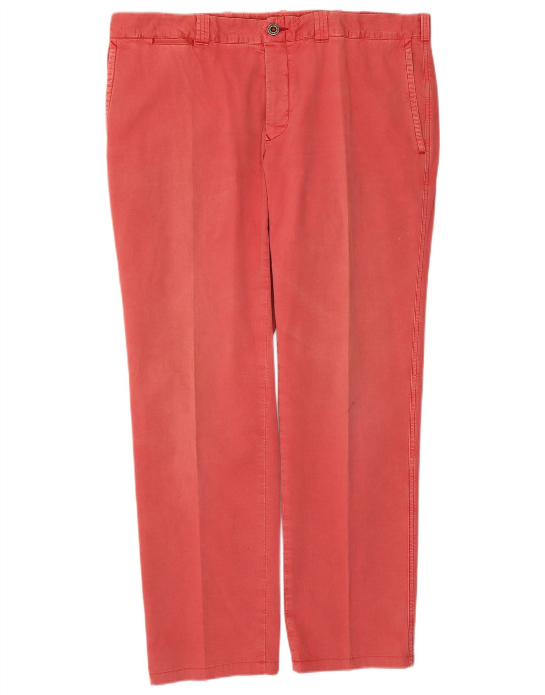 POLO RALPH LAUREN Mens Straight Chino Trousers W38 L30 Pink Cotton