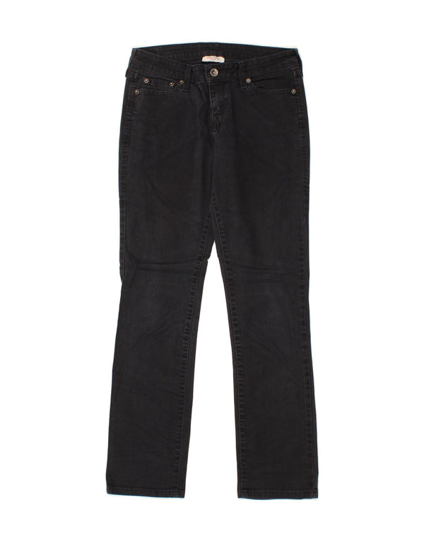LEVI'S Womens Mid Rise Straight Jeans US 2 XS W30 L30 Navy Blue Cotton