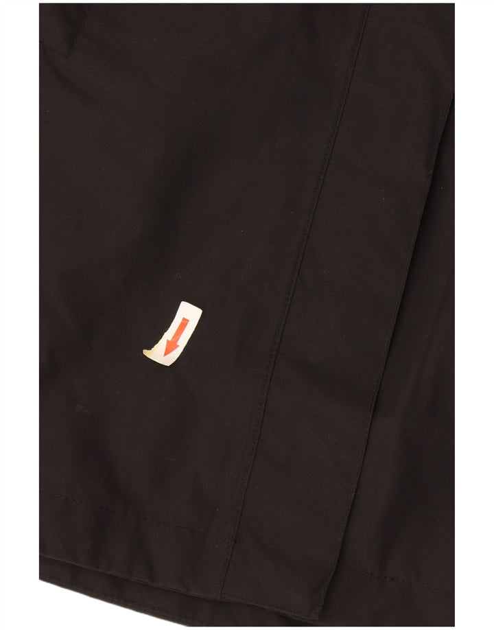 Helly Hansen Womens Hooded Windbreaker Coat UK 10 Small Black Polyester