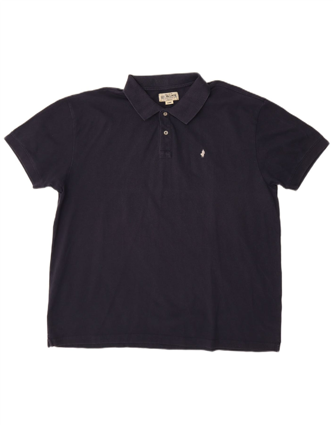 Marlboro Classics Mens Polo Shirt 4XL Navy Blue
