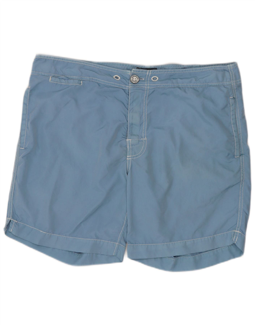WOOLRICH Mens Swimming Shorts Medium  Blue Polyester