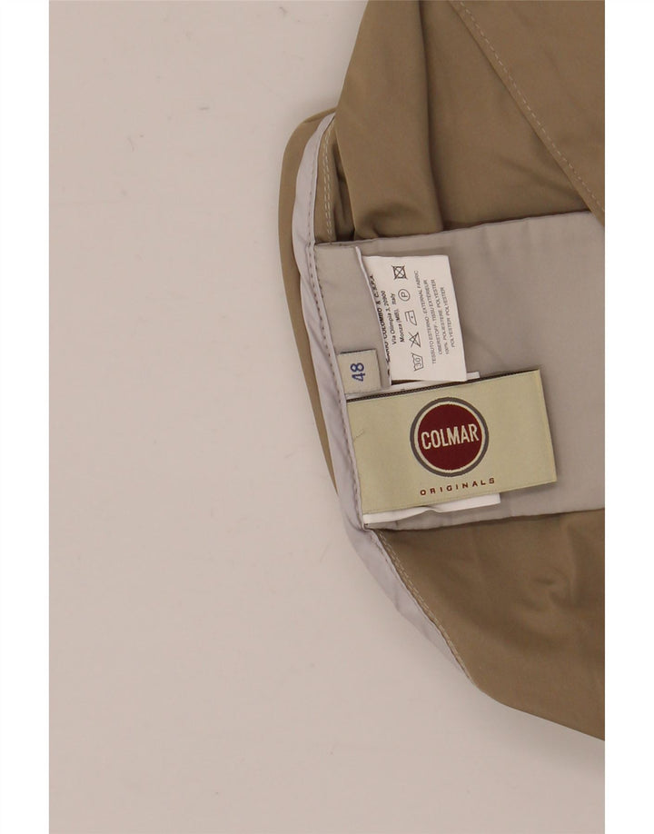 Colmar Womens Hooded Windbreaker Jacket IT 48 XL Grey Polyester