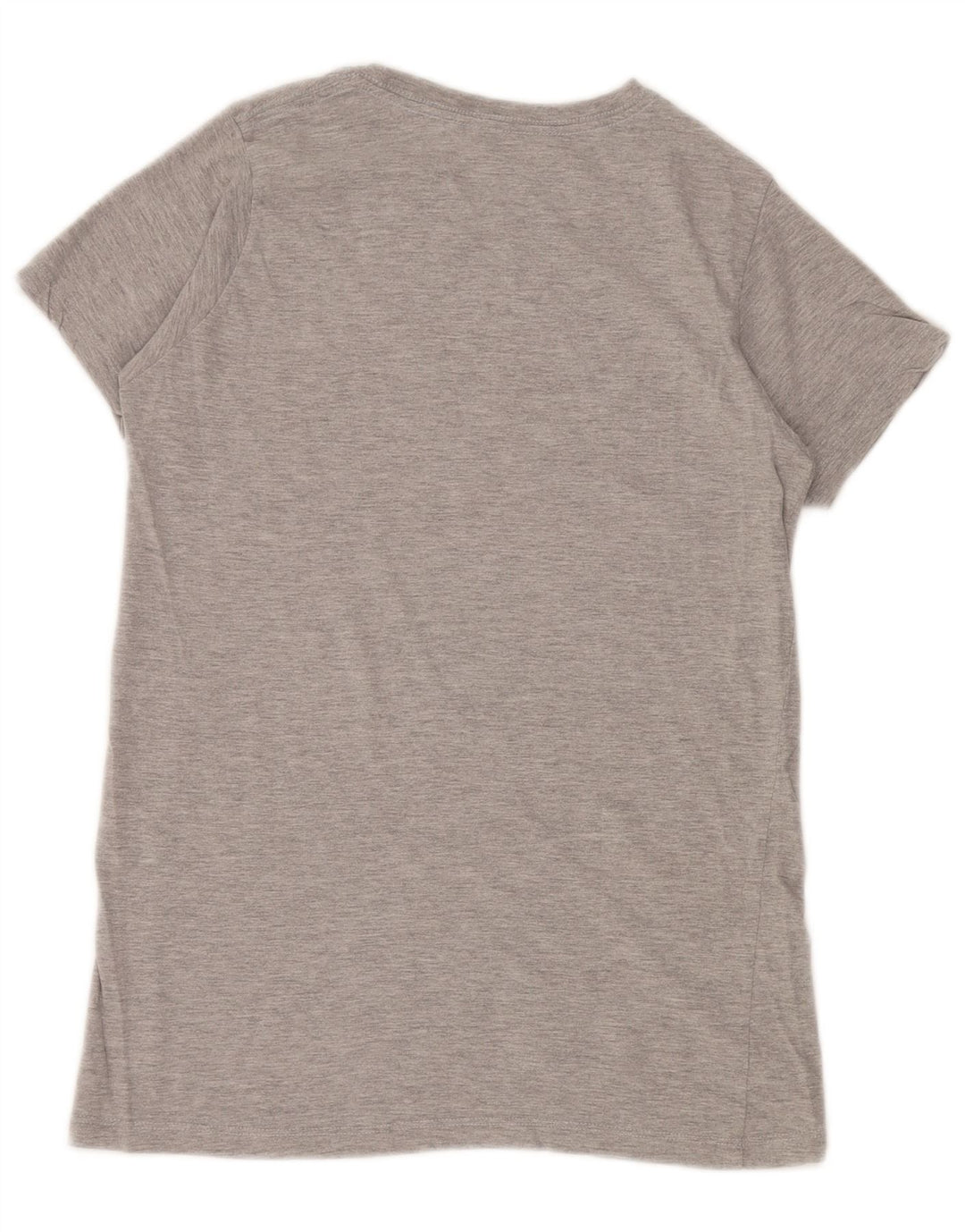 HARD ROCK CAFE Womens Valencia Graphic T-Shirt Top UK 12 Medium Grey