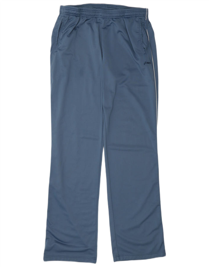 Asics Mens Tracksuit Trousers 3XL Blue Polyester