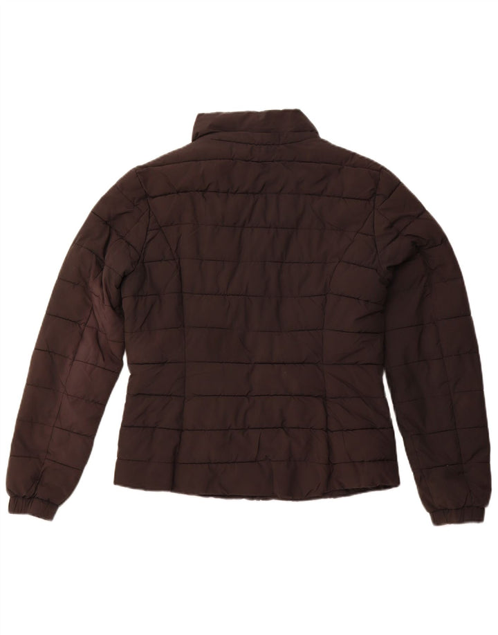 JACK WILLS Womens Padded Jacket UK 10 Small Black Polyester