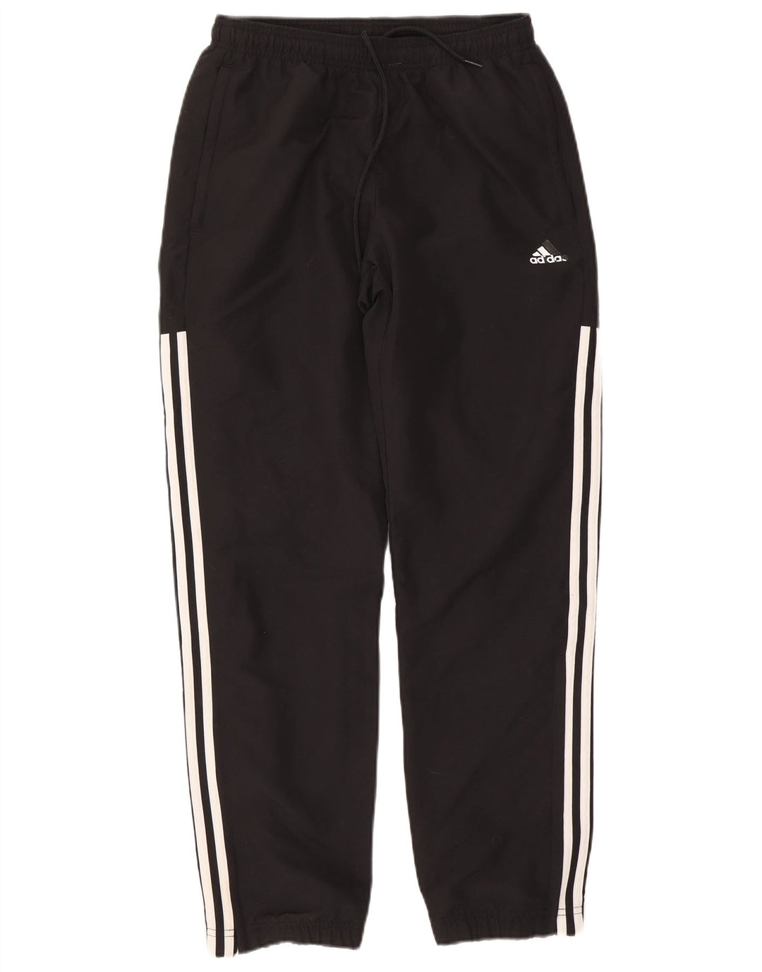 Adidas Mens Tracksuit Trousers Joggers Small  Black Polyester