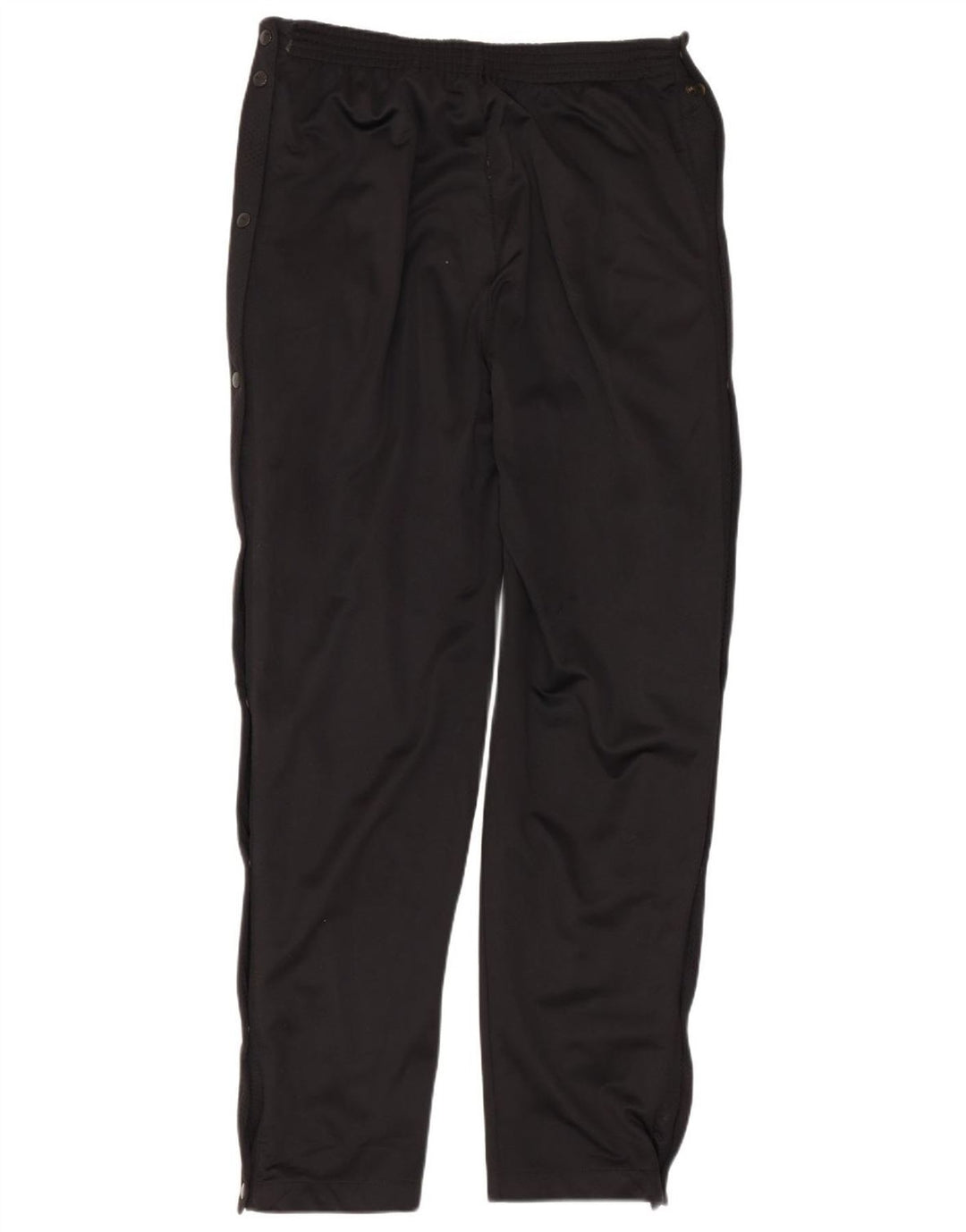 CHAMPION Womens Graphic Tracksuit Trousers UK 10 Small  Black Polyester