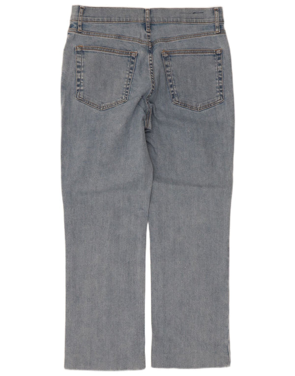 ZARA Womens Straight Jeans EU 40 Medium W30 L26 Blue Cotton