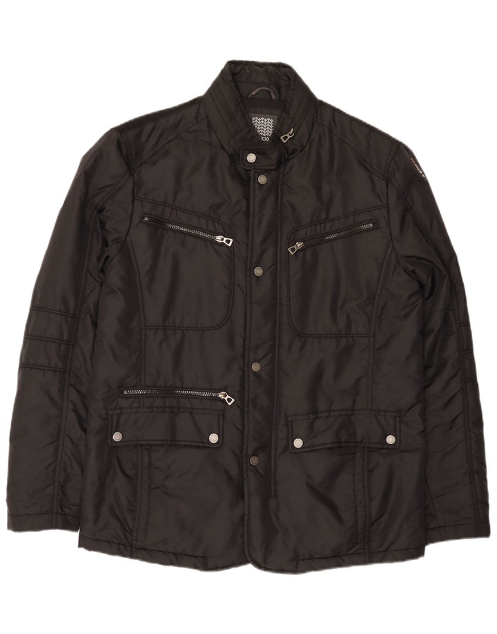 Geox Mens Windbreaker Jacket UK 40 Large Black