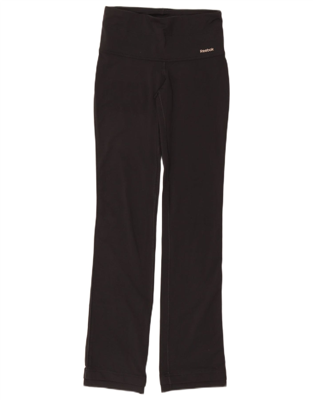 REEBOK Womens Leggings UK 10 Small  Black