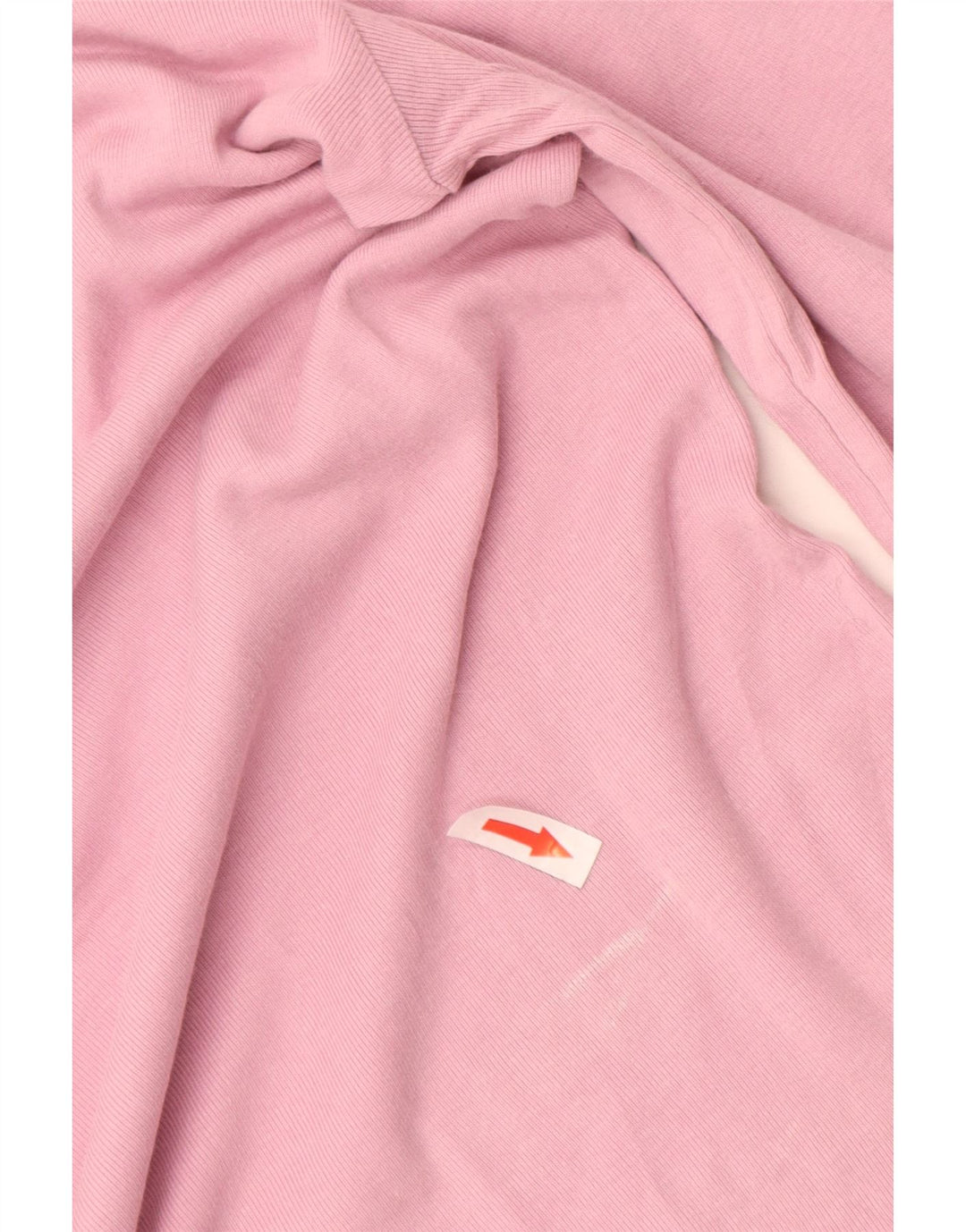 Benetton Womens Graphic Top Long Sleeve UK 12 Medium Pink