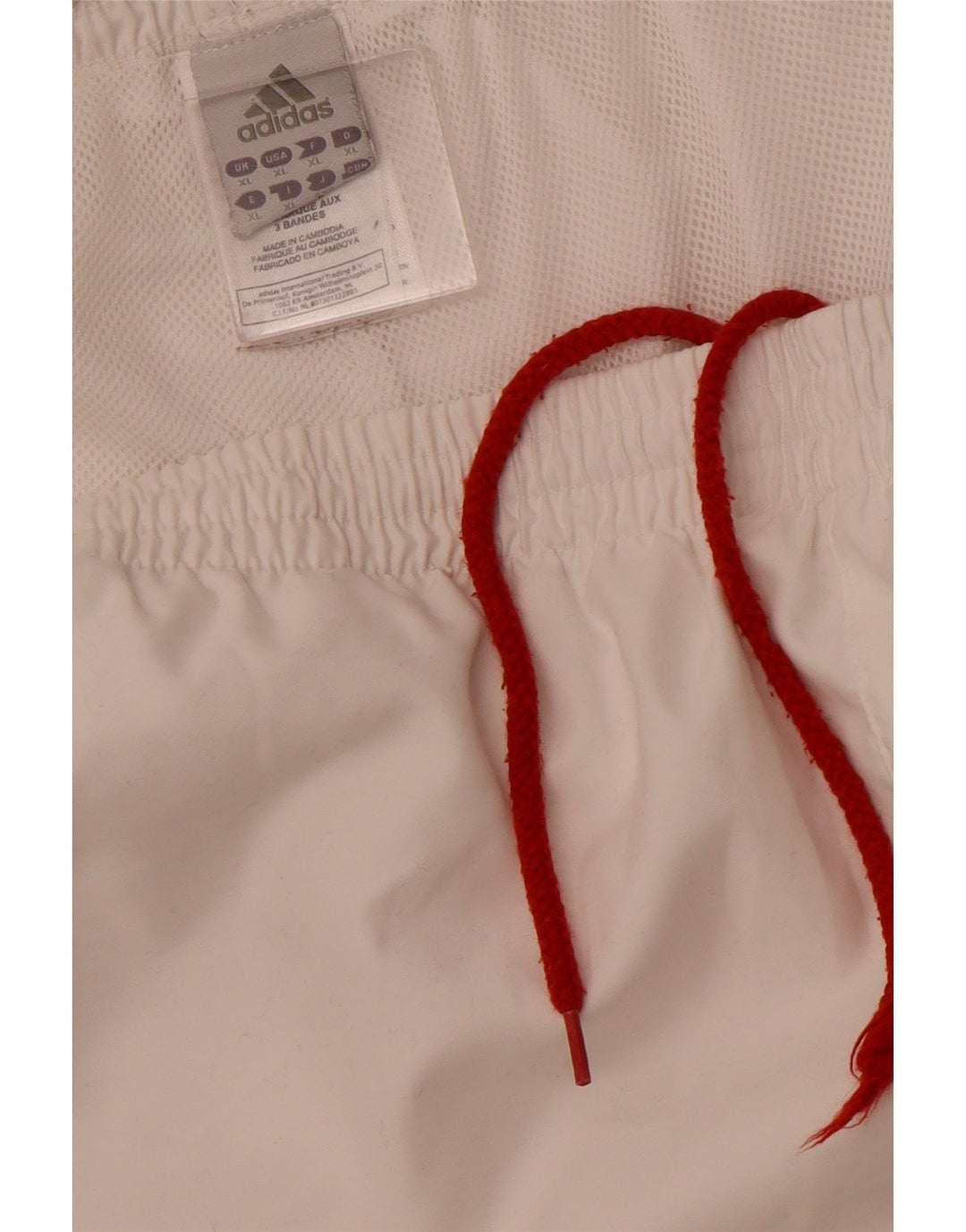 Adidas Mens Sport Shorts XL  White Polyester