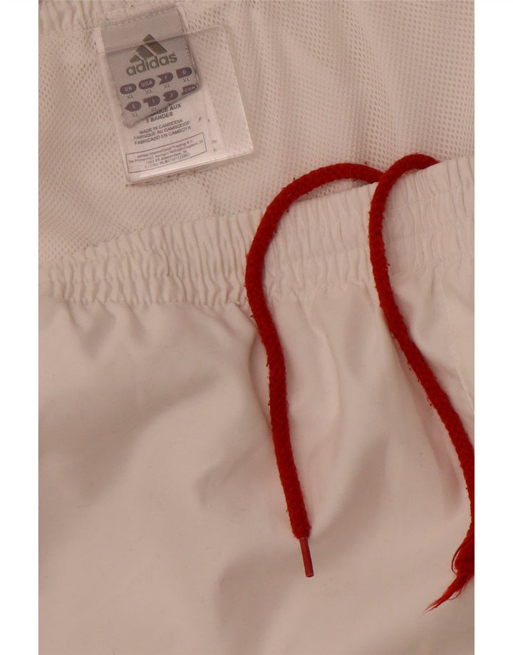 Adidas Mens Sport Shorts XL  White Polyester
