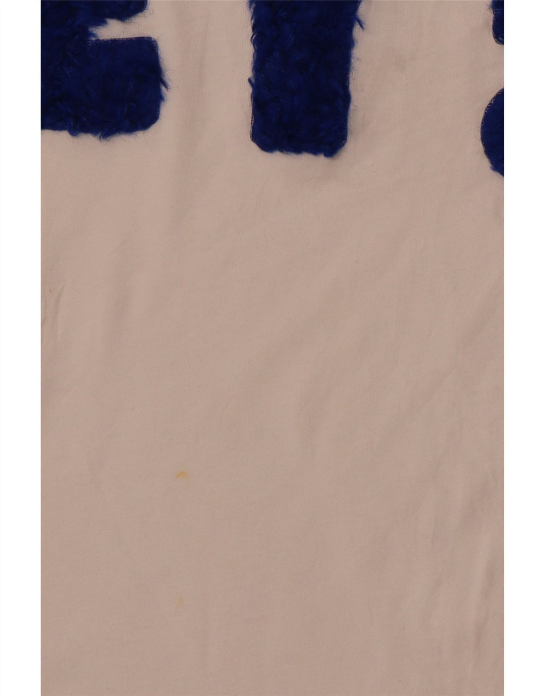 ZARA Girls Graphic Top Long Sleeve 9-10 Years White Cotton