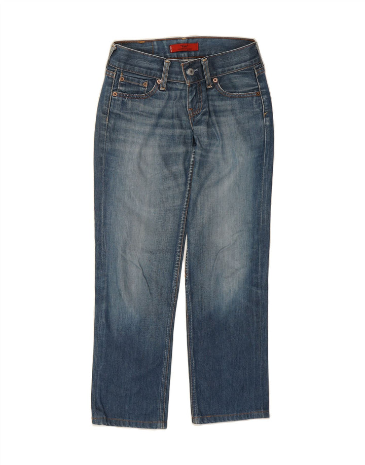 LEVI'S Womens 557 Straight Jeans W26 L26 Blue Cotton Vintage Levi's and Second-Hand Levi's from Messina Hembry 
