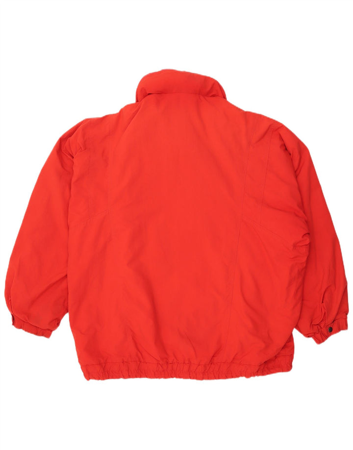 SCHAEFER Mens Gore-Tex Hooded Anorak Jacket UK 44 2XL Red Polyamide