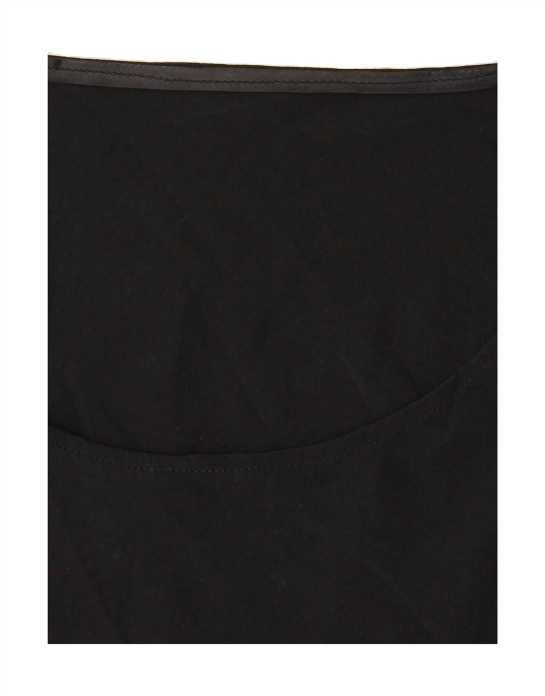VINTAGE Womens Sleeveless Blouse Top UK 14 Medium Black Vintage Vintage and Second-Hand Vintage from Messina Hembry 