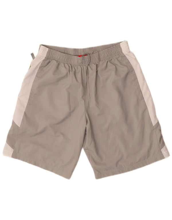 Puma Mens Sport Shorts Medium  Grey Colourblock Polyester