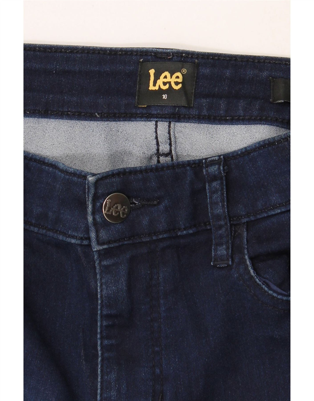 Womens Skinny Jeans US 10 Large W26 L35 Vintage Lee and Second-Hand Lee from Messina Hembry 