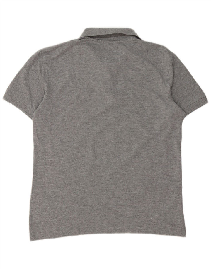 KAPPA Mens Polo Shirt Medium Grey Cotton