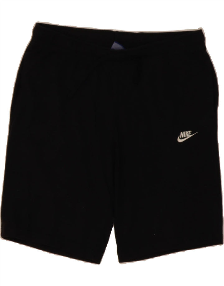 NIKE Mens Sport Shorts Large  Black Cotton Vintage Nike and Second-Hand Nike from Messina Hembry 