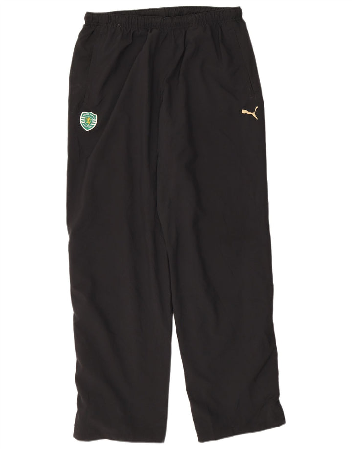 PUMA Mens Portugal Tracksuit Trousers Large Navy Blue Polyester