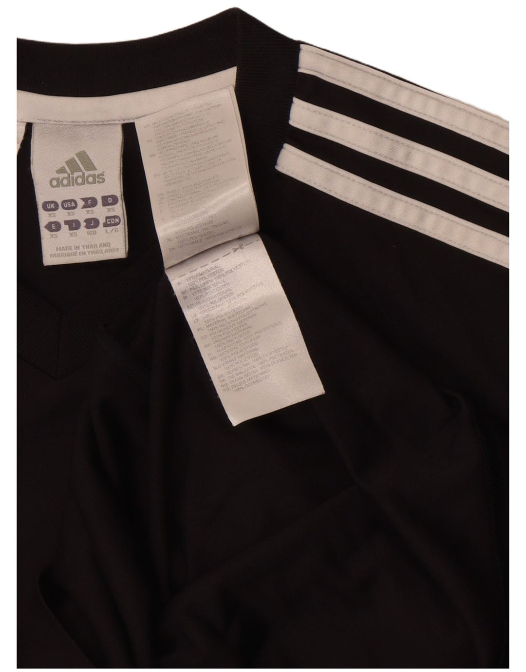 Adidas Mens Climalite T-Shirt Top XS Black Polyester