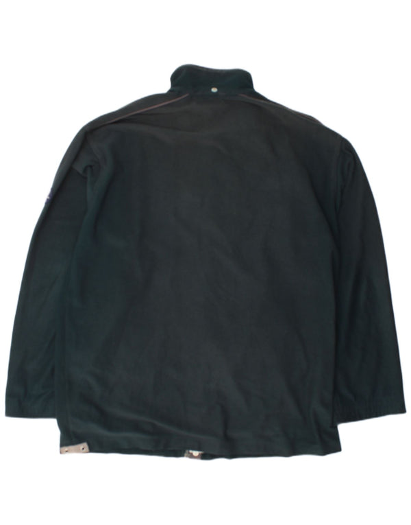 Diadora Mens Tracksuit Top Jacket UK 46 2XL Green Polyester