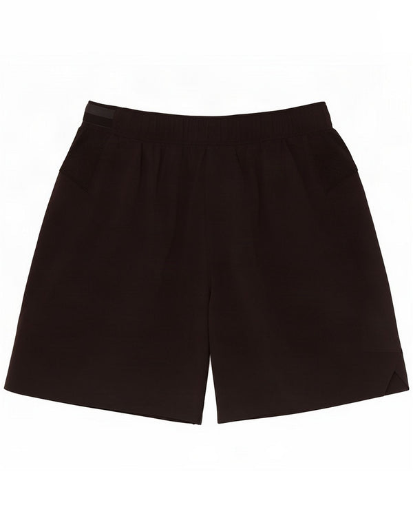 Lululemon Womens Sport Shorts UK 12 Medium Black Polyester Sports