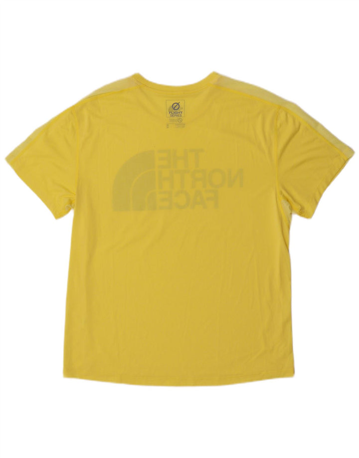 The North Face Mens Graphic T-Shirt Top Medium Yellow