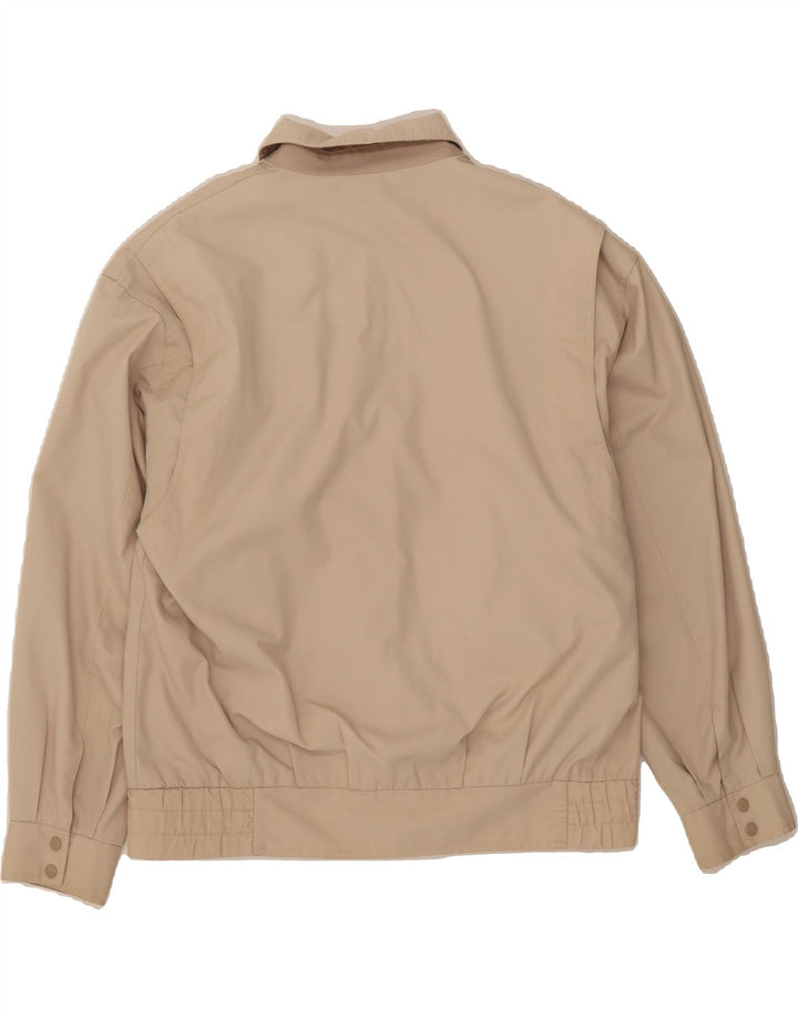 C&A Mens Bomber Jacket IT 48 Medium Beige Polyester Vintage C&A and Second-Hand C&A from Messina Hembry 
