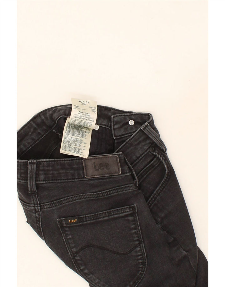 LEE Womens Jodee Skinny Jeans W27 L33 Black Cotton Vintage Lee and Second-Hand Lee from Messina Hembry 