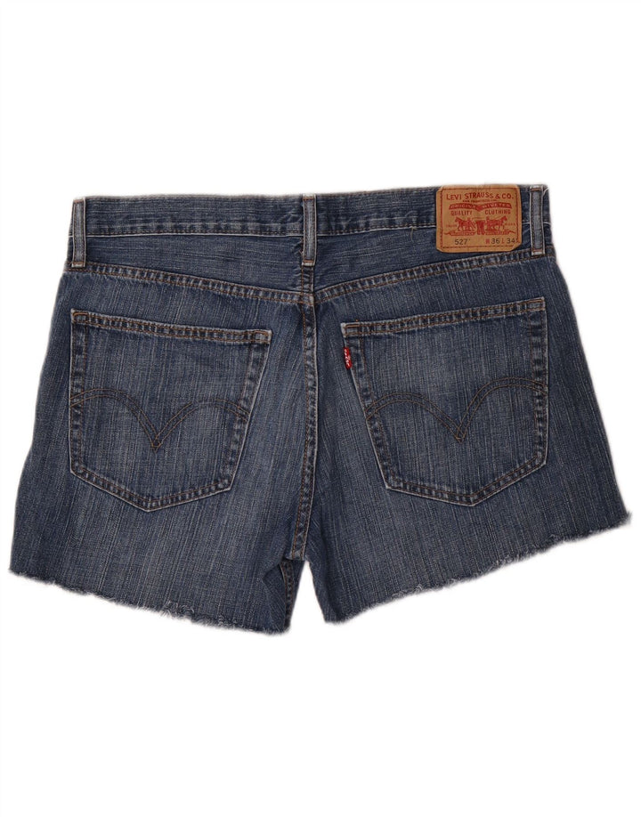 LEVI'S Womens 527 Denim Shorts W36 XL Blue Cotton