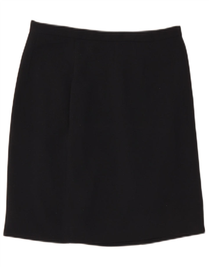 Zara Womens Mini Skirt EU 40 Medium W30 Navy Blue Polyester