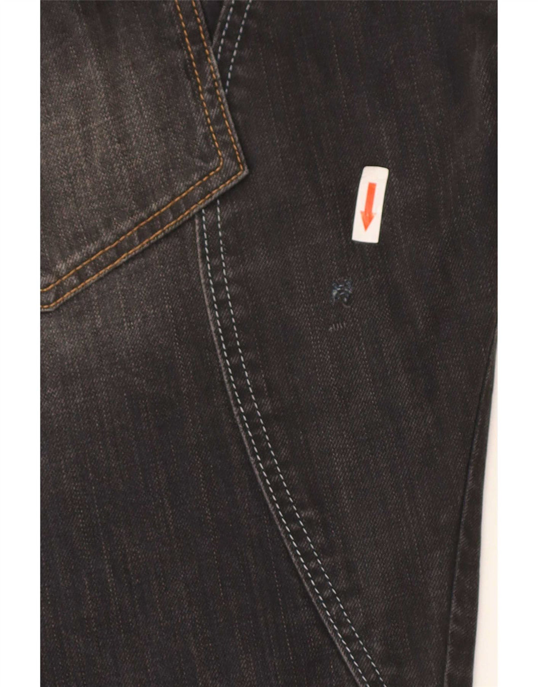 Replay Mens Straight Jeans W38 L34 Black