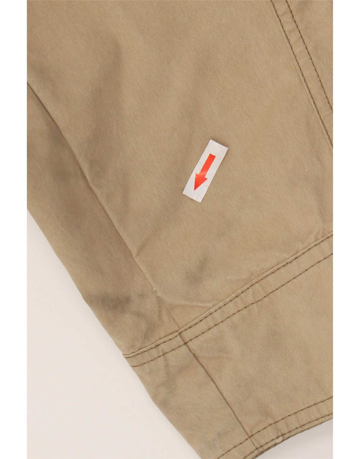 Braddock Mens Utility Jacket UK 40 Large Beige Cotton