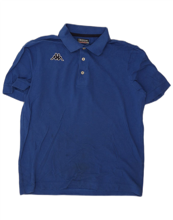 Kappa Mens Polo Shirt Medium Blue