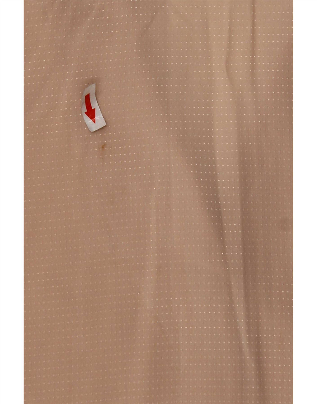 Vintage Womens Shirt Blouse UK 14 Medium Beige Spotted
