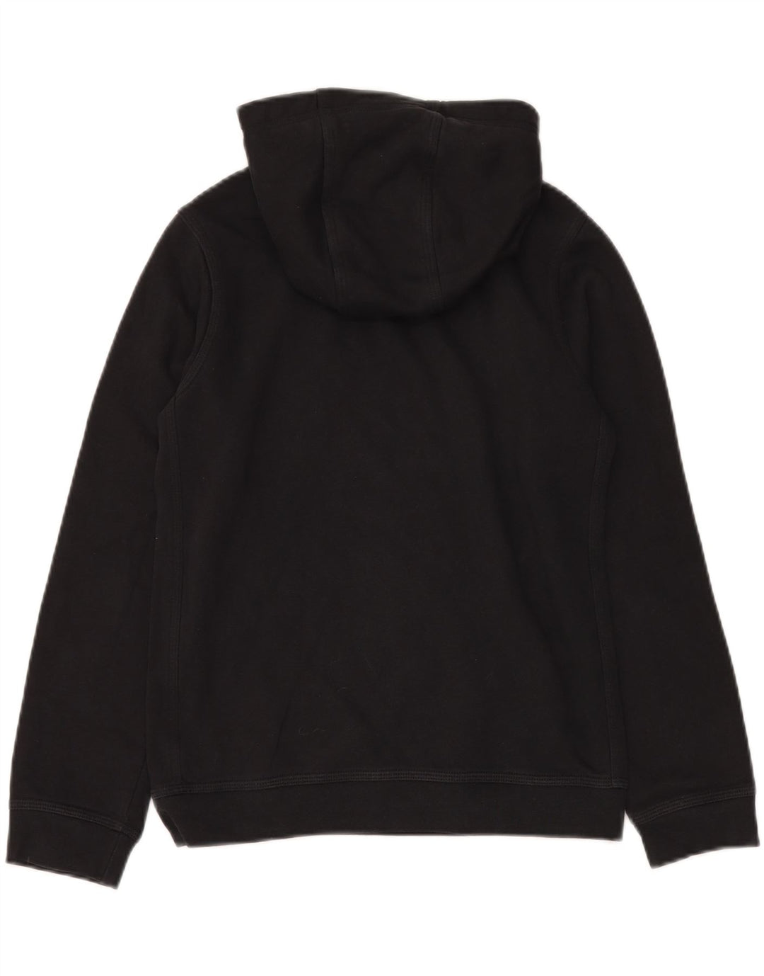 NIKE Boys Hoodie Jumper 12-13 Years Large Black Cotton