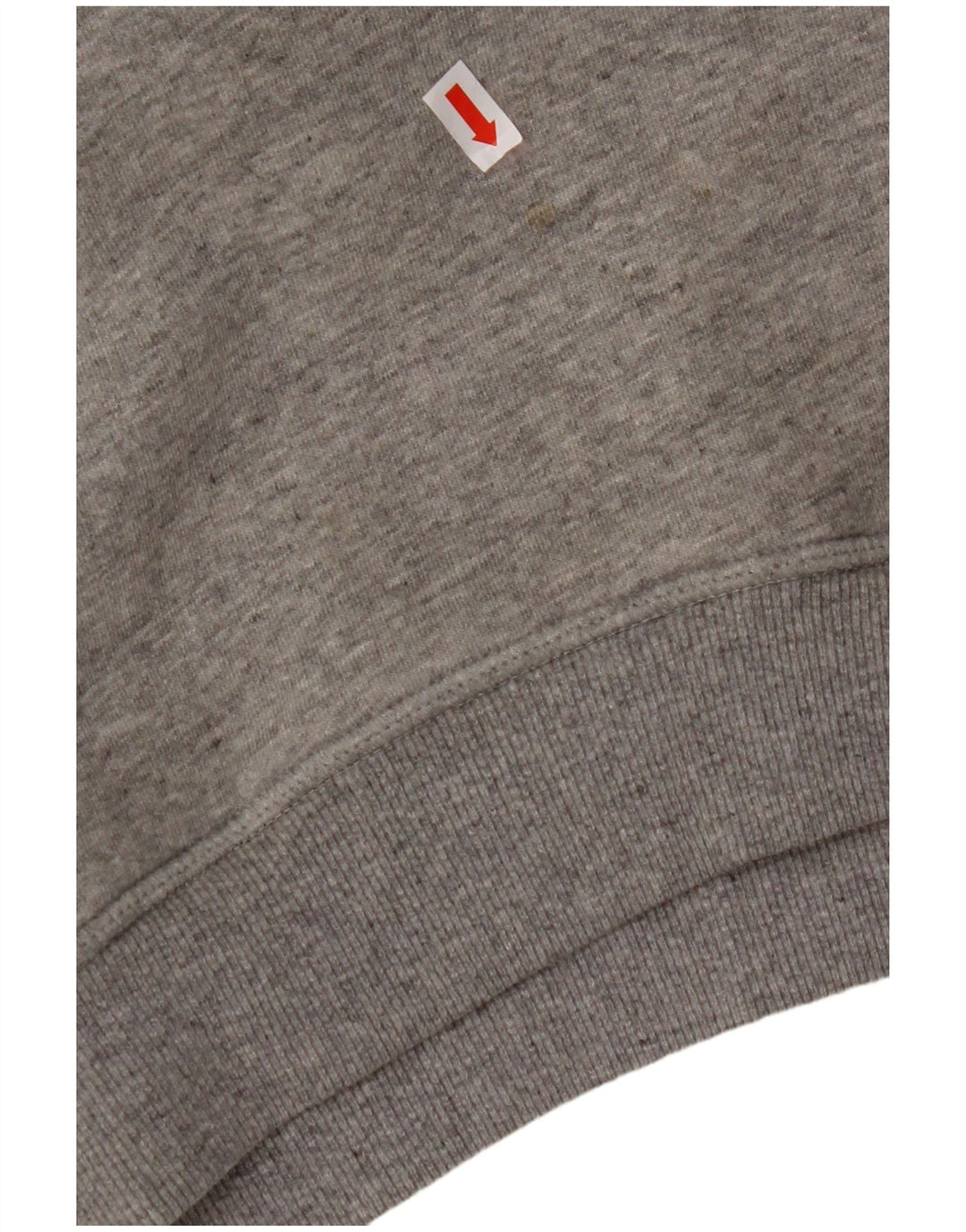 JACK WILLS Womens Oversized Hoodie Jumper UK 10 Small Grey Cotton