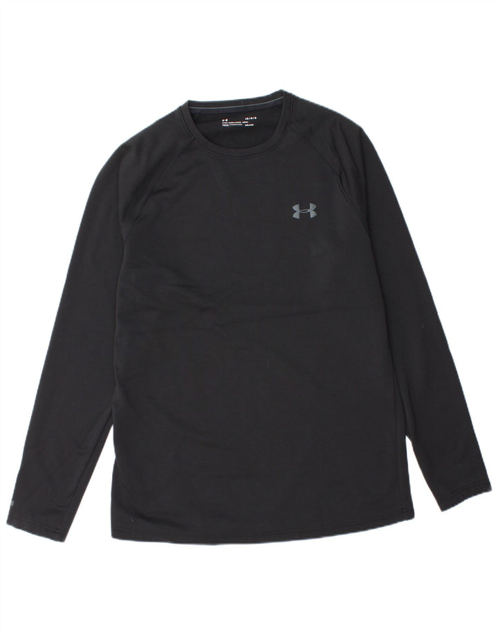 UNDER ARMOUR Mens Cold Gear Top Long Sleeve Large Black
