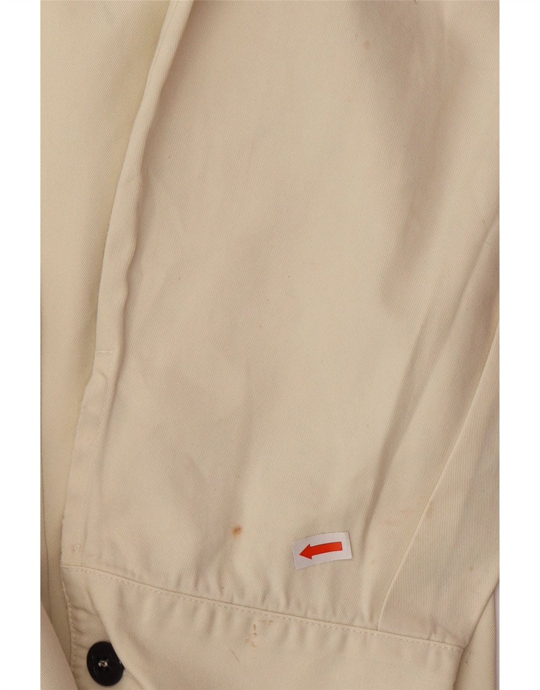 STONE ISLAND Mens Shirt 2XL Off White Cotton Classic