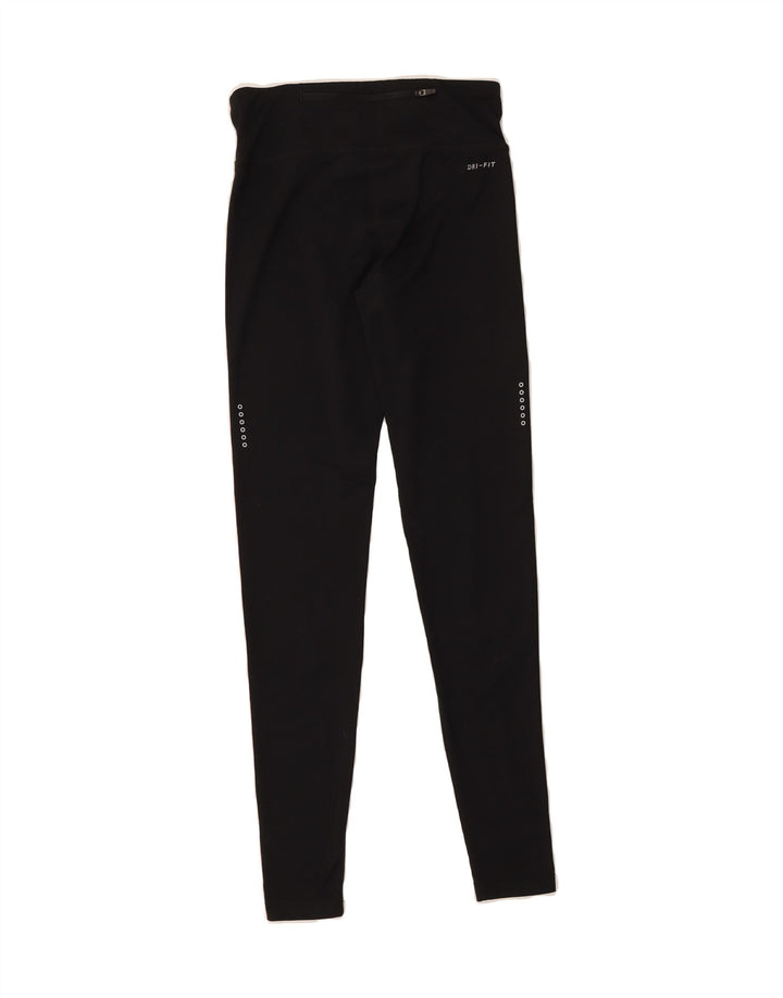 NIKE Womens Dri Fit Leggings UK 6 XS  Black Polyester Vintage Nike and Second-Hand Nike from Messina Hembry 