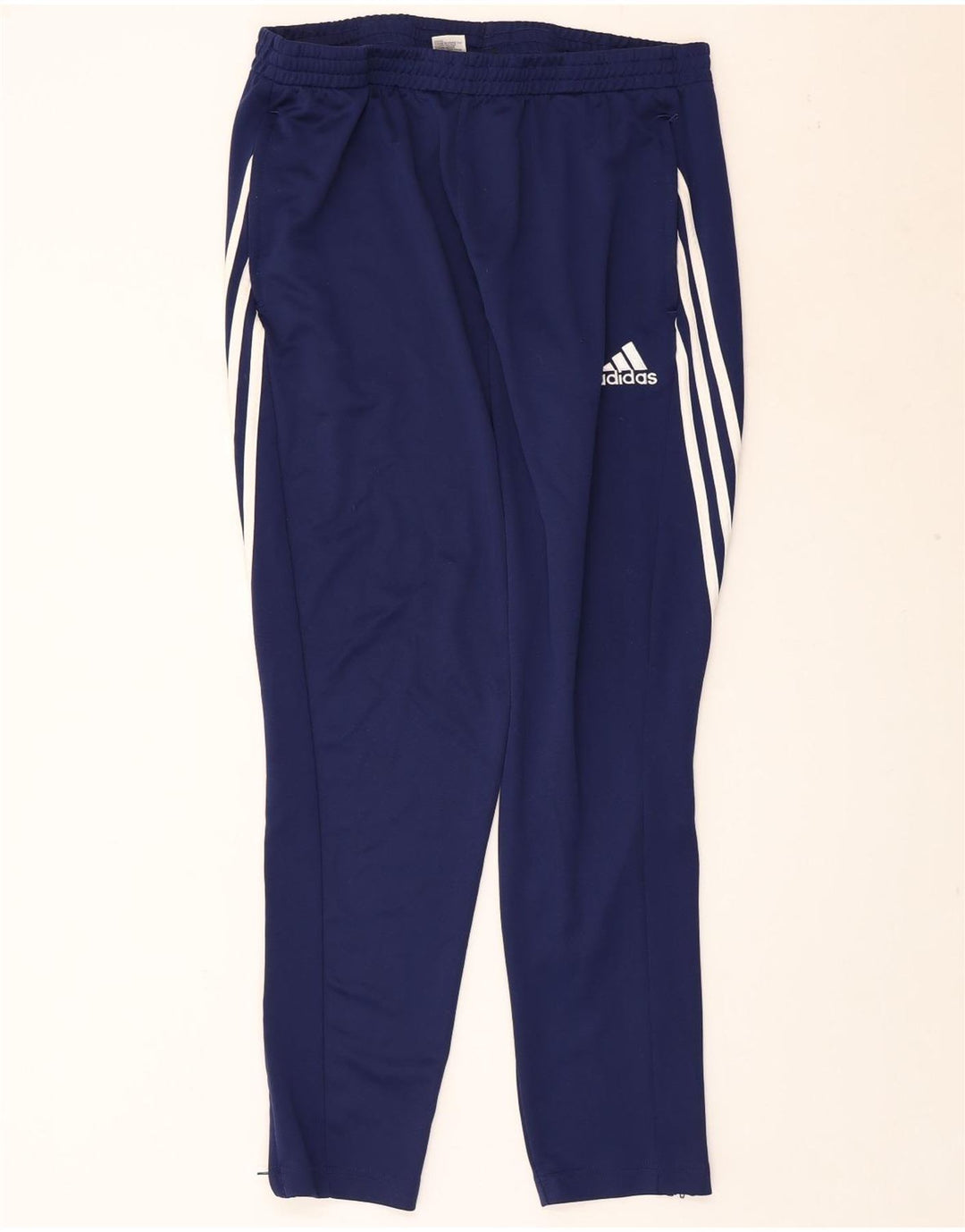 ADIDAS Mens Climalite Tracksuit Trousers XL  Navy Blue Polyester