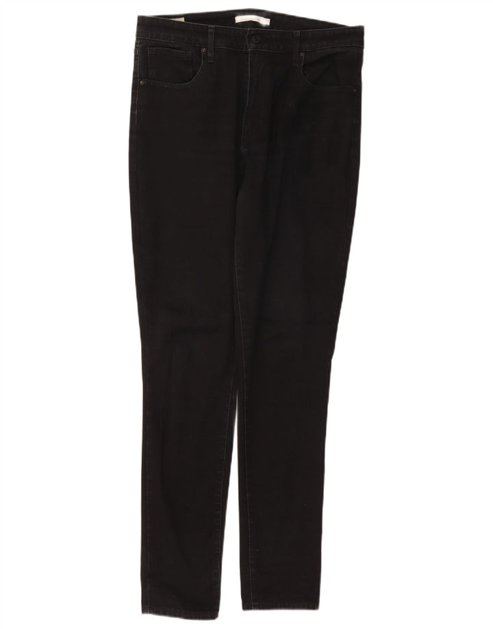 Levi's Womens 721 High Rise Skinny Jeans W32 L30 Black