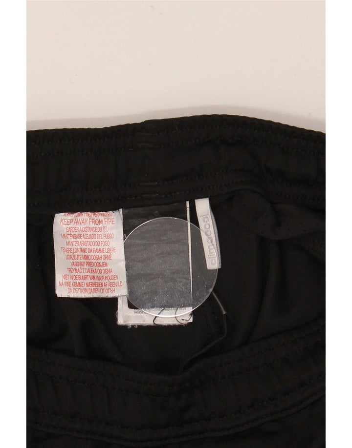 Adidas Boys Climacool Tracksuit Trousers 13-14 Years Black Polyester