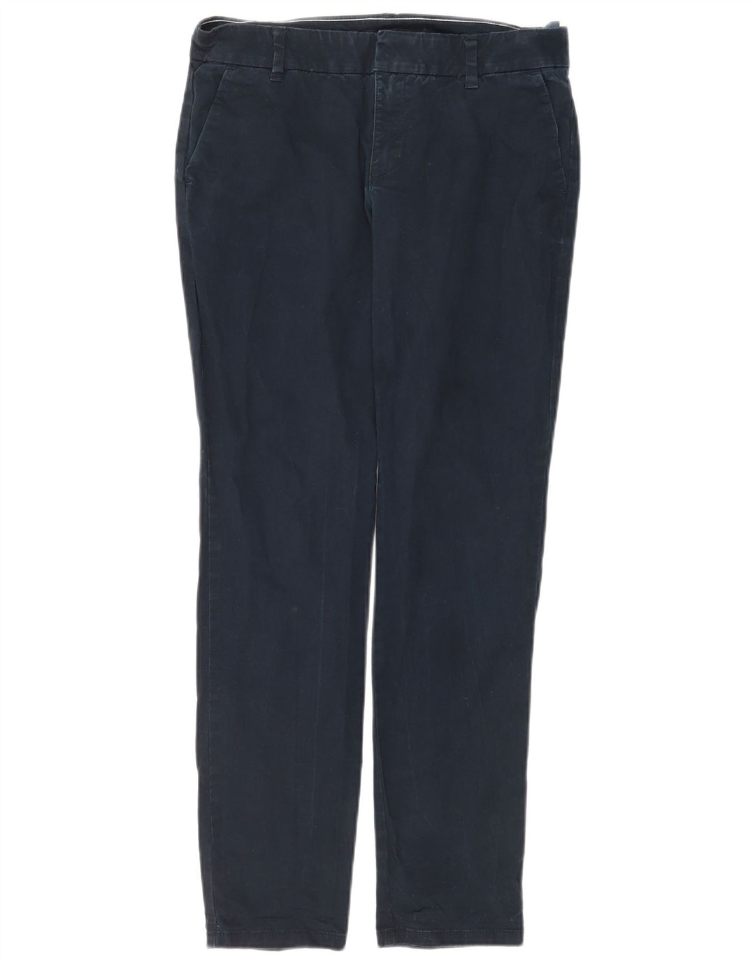 Tommy Hilfiger Womens Chino Trousers US 6 Medium W30 L30 Navy Blue
